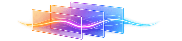 Abstract illuminated visual representing website development and SEO